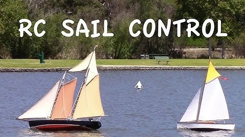 RC Sail Control - Rigging a Winch Line