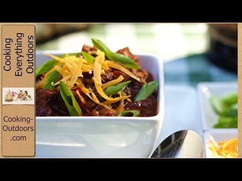 Easy and Delicious Grilled Steak Dutch oven Chili Recipe