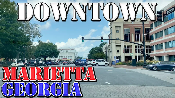 Marietta - Georgia - 4K Downtown Drive