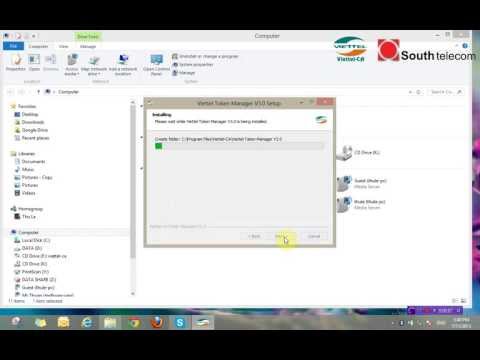 Video Hướng dẫn cài đặt chữ ký số Viettel-CA - youtube