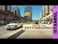 ⁴ᴷ⁶⁰ Zeytinburnu District, Istanbul-🇹🇷 Driving Street Tour