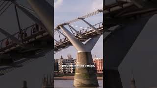 The Millennium Bridge in London