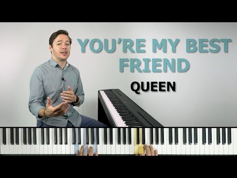 How to play 'You're My Best Friend' by Queen on the piano -- Playground Sessions