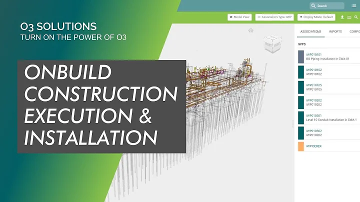 ONBuild for Construction Execution and Installation
