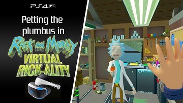 Rick and Morty: Virtual Rick-ality [PSVR] First 25 mins