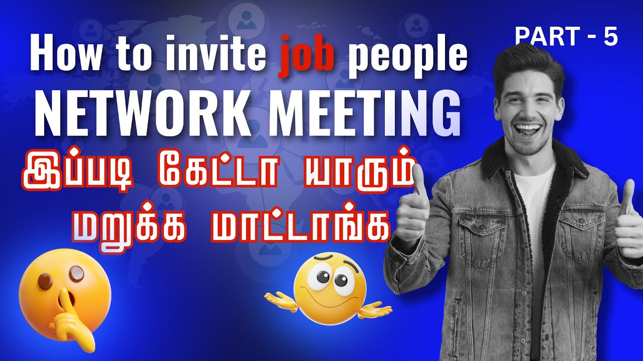 🔥Best Way to Invite 💼Job People to Network Marketing meeting | Top Expert Secrets🤯