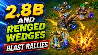 Lords Mobile - Ranged wedges are zeroable. Depeting their troops. Big solos screenshot 5