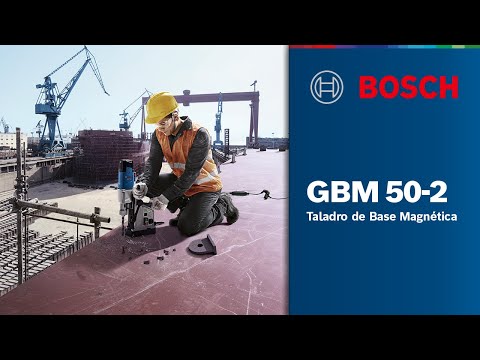 Â¡Mira como es el Taladro de Base MagnÃ©tica GBM 50-2 Bosch!