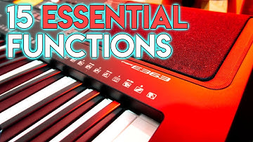 Yamaha PSR-E363/EW300 Setup & Layer Sounds with Rhythm Accompaniment Tutorial