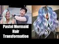 Pastel Mermaid Hair Transformation