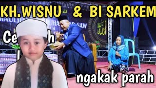 Ceramah Lucu KH.Wisnu ( kiyai Cilik ) Bareng Bi Sarkem ‎@ilham tv 