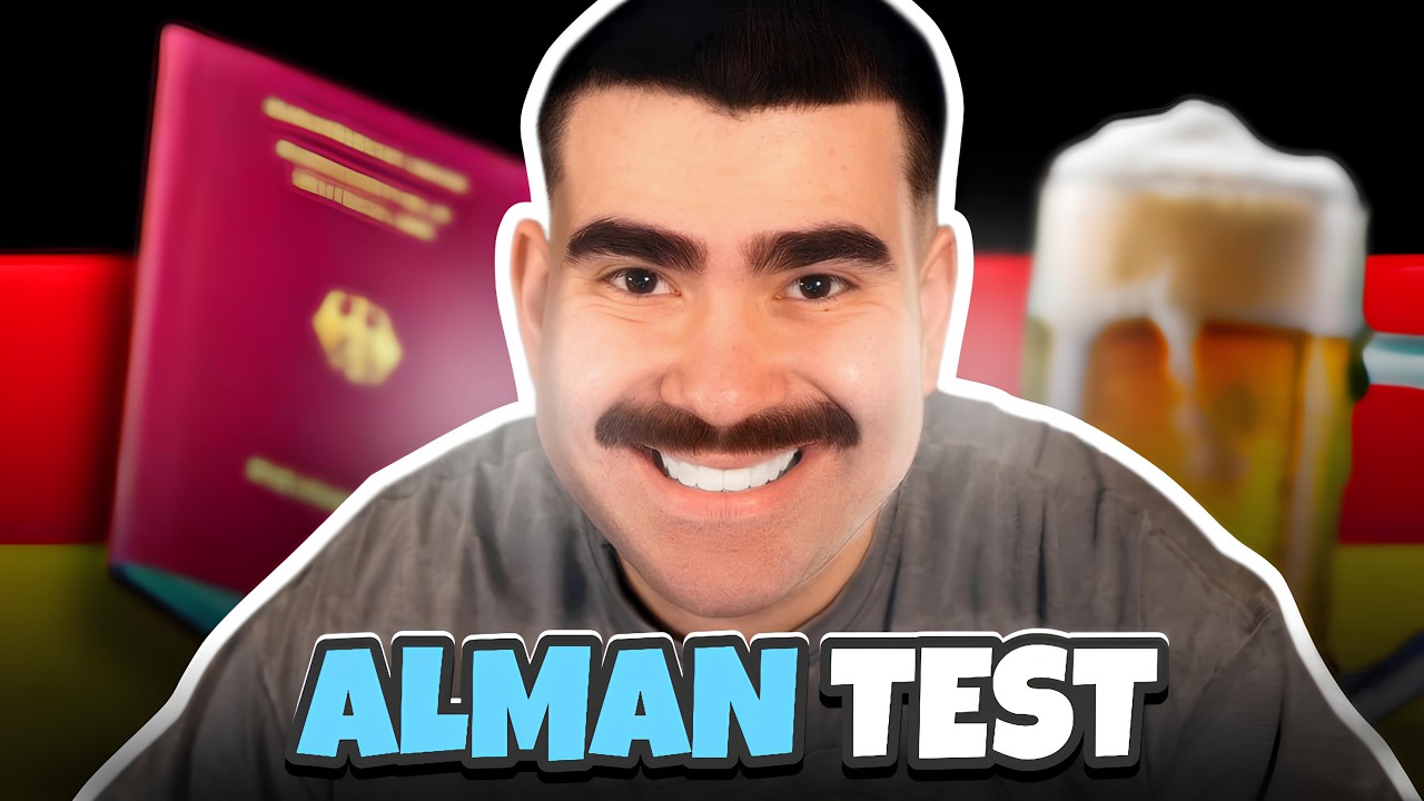 Schafft ein 25 jähriger Migrant den Einbürgerungstest? 🇩🇪🍔 