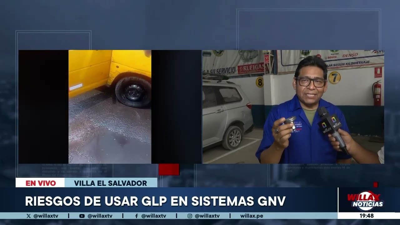 Willax Noticias - MAR 04 - 3/3 - RIESGOS DE USAR GLP EN SISTEMAS GNV | Willax