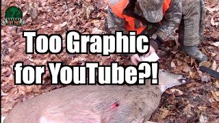 TOO GRAPHIC? You Tell Us! Shotgun Deer Hunting Perfect Shot! by Weekend Woodsmen 23,709 views 1 year ago 4 minutes, 5 seconds