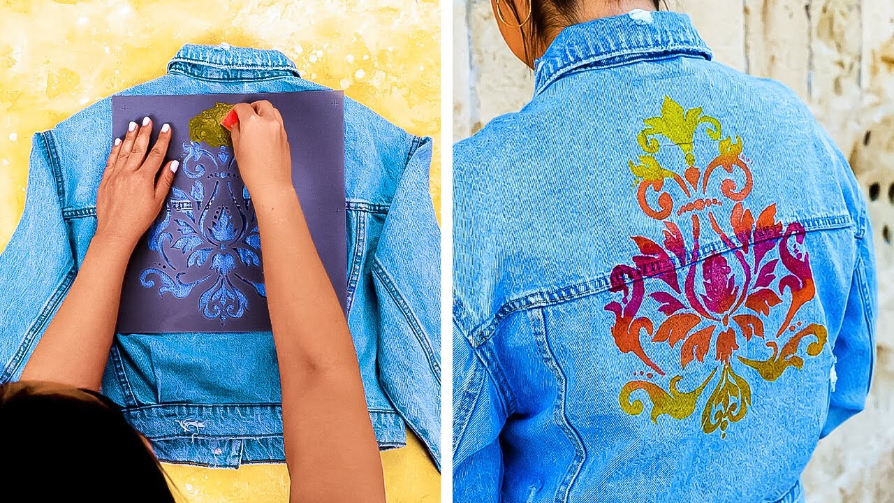 Unique DIY Bleach & Paint Ideas for Bold Clothes Restyling - YouTube