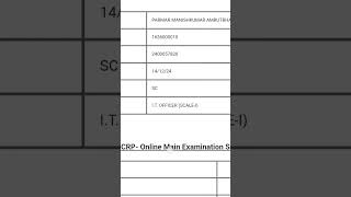 IBPS SO Mains Scorecard.         (IT OFFICER)#ibps #ibpsso #itofficer IBPS SPL XIV  2024-25 Profile