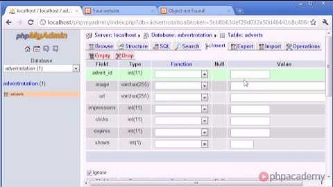 PHP Tutorials  Advert Rotation System Part 2 4