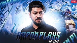 🔴LIVE - ARPONPLAYS - ONLY STRONGEST TEAM GAMEPLAY 😨 PUBG MOBILE