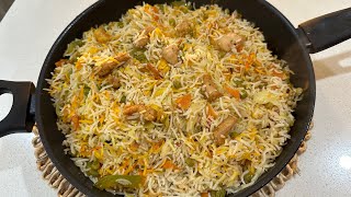 Chicken Fried Rice recipe /Restaurant style chicken fried rice recipe / Chinese rice recipe/