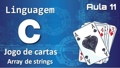 💻 Linguagem C - Array (char e String) - Jogo de Cartas #linguagemc #ctutorial