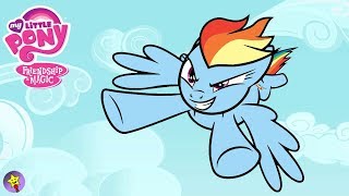 My Little Pony Coloring Book Rainbow Dash Coloring Page Mlp Mlpfim Mane 6