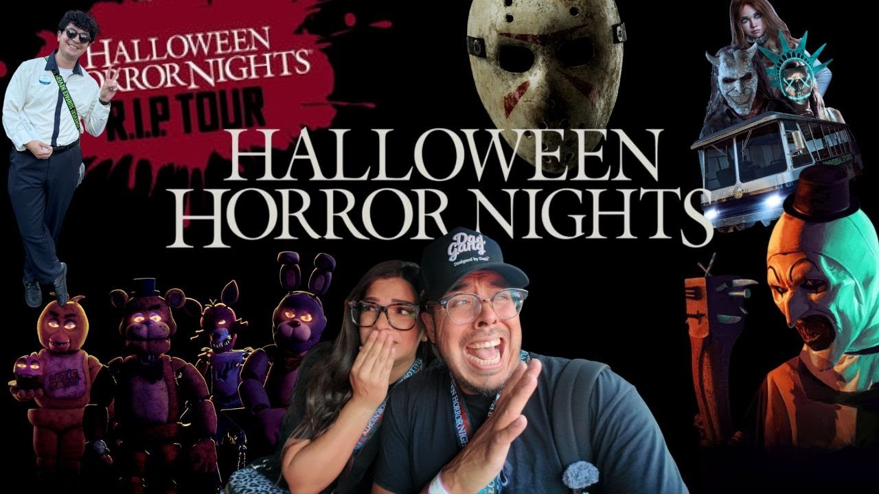 UNIVERSAL STUDIOS HOLLYWOOD HHN 2025 The Scariest FULL RIP TOUR (w foley, & SFX)