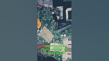 CMOS Battery  REPLACEMENT ON G4 NOTEBOOK #cmobattery #notebook @ytyogendra #viral