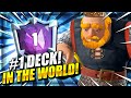WORLD’S #1 HIGHEST RANKED DECK IN CLASH ROYALE!! ROYAL GIANT CYCLE!!