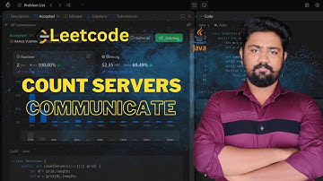 Count Servers That Communicate | LeetCode 1267 | Detailed Explanation with Examples in Java