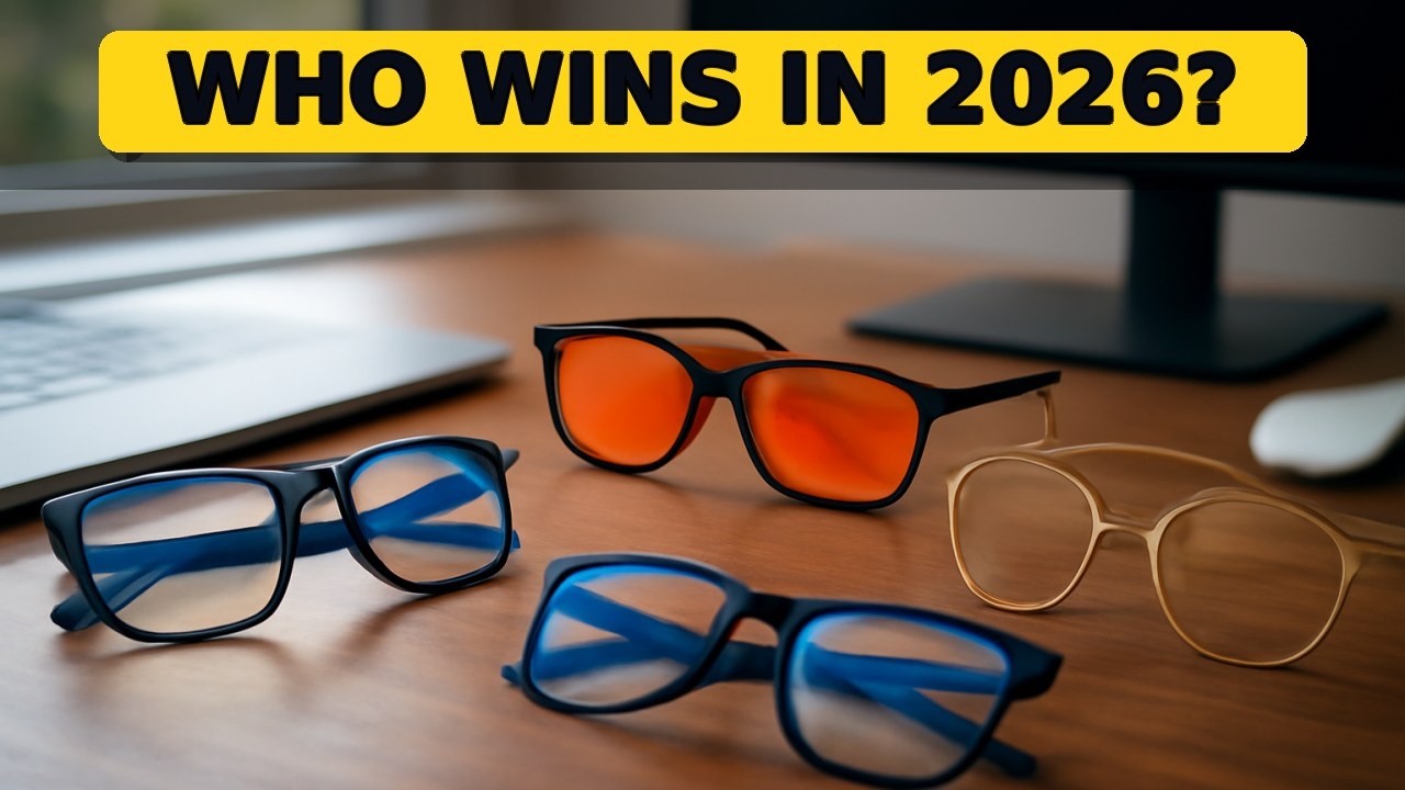 Top 5 Best Blue Light Glasses 2026 - Protect Your Eyes While Gaming