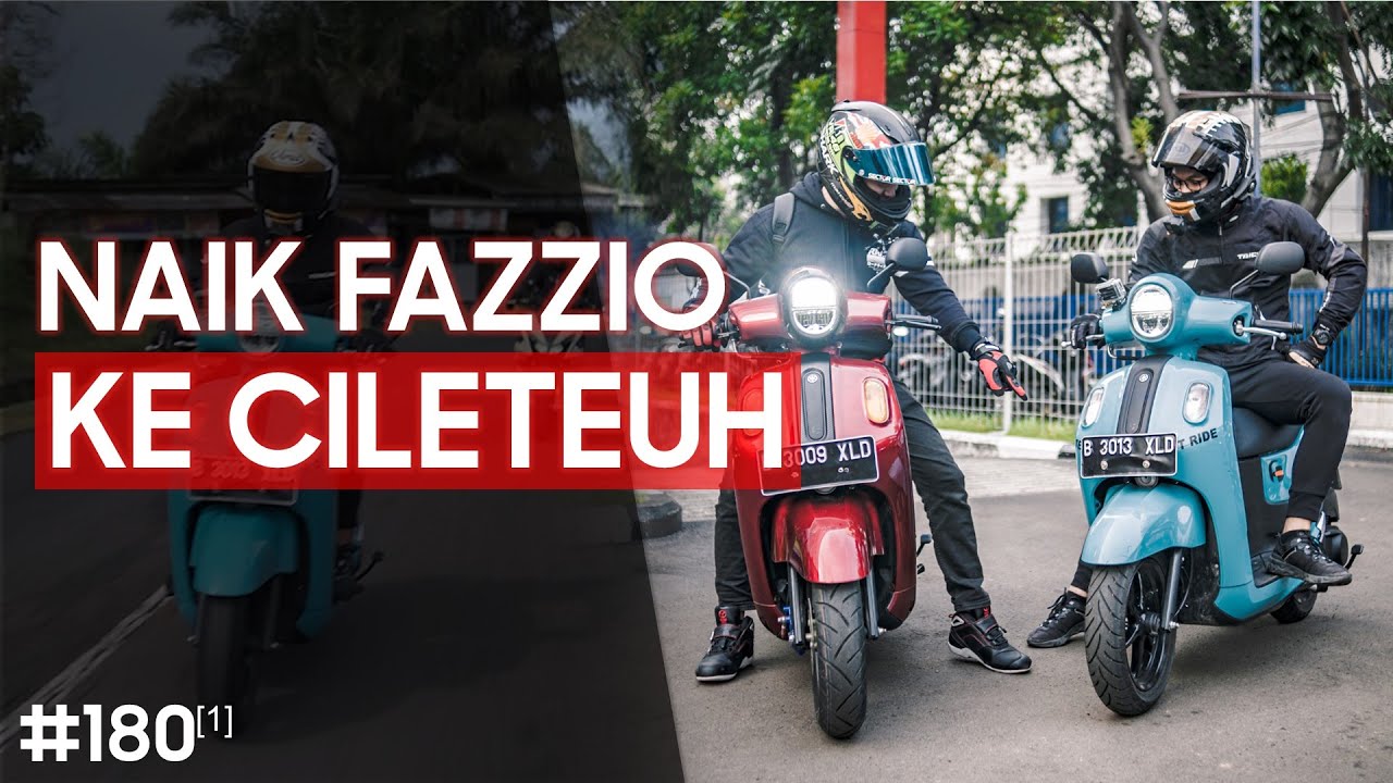 [TOURING] Naik Fazzio ke Cileteuh, Emang Kuat ? Jelas Kuat & Irit Parah! #180 - FAZZIO AEROX XSR150