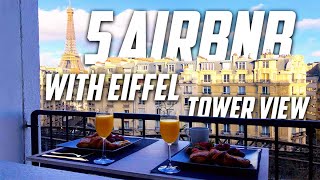 𝟓 Charming 𝐏𝐚𝐫𝐢𝐬 Airbnbs with 𝐄𝐢𝐟𝐟𝐞𝐥 𝐓𝐨𝐰𝐞𝐫 View #Paris #airbnb #eiffeltower