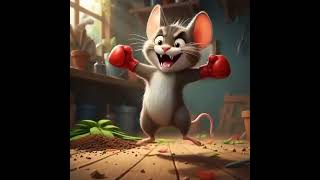 Mouse vs. Cat: Epic Showdown!"