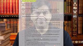 Patent Bar Exam Preparation and Exam Taking TIps - By Kasey Shah