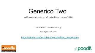 Generico Two - The next generation of Moodle's powerful shortcode system