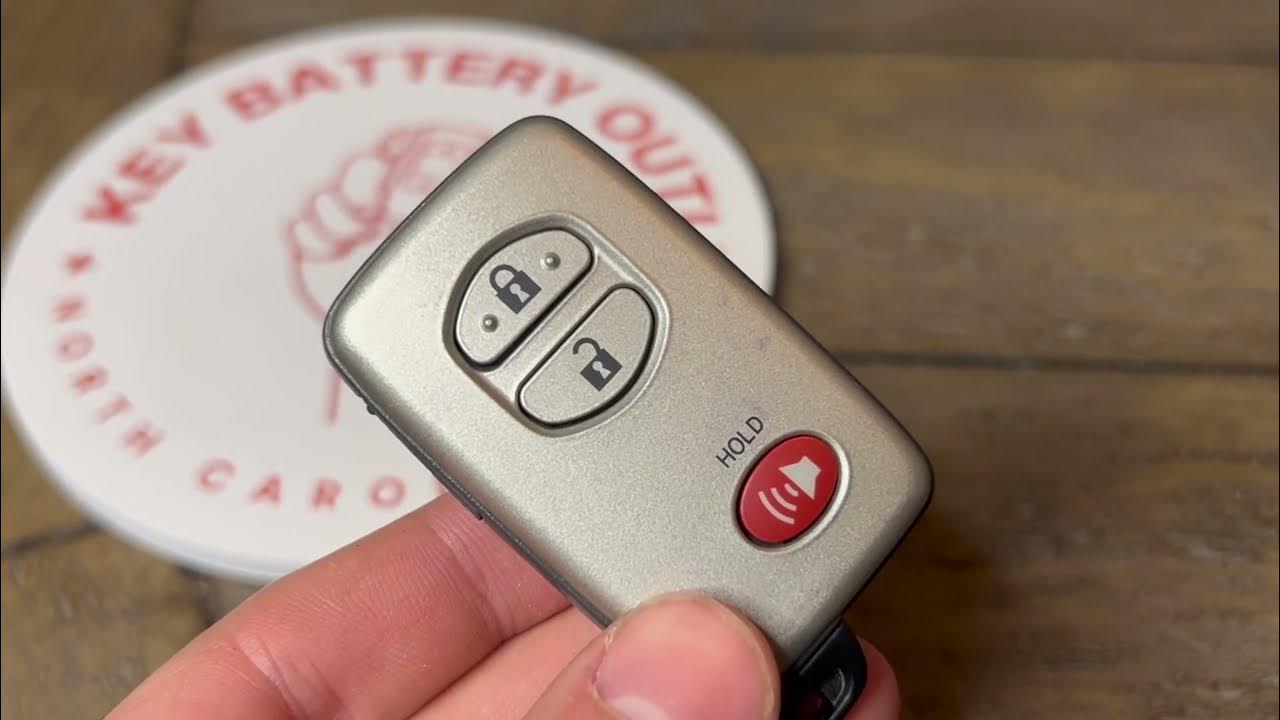 Camry / Prius / Lexus And More Remote Key Battery Change Key Fob