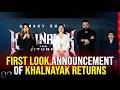 Sanjay Dutt announces Khalnayak Returns &amp; a new venture with Aksha Kamboj