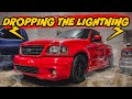 2001 FORD F150 LIGHTNING GETS A 2/4 BELLTECH DROP KIT !