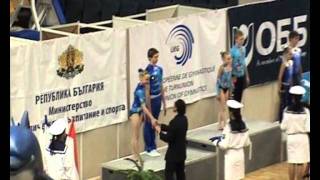 ACROGYM PODIUM  AGEGROUP MXP'S EC 2011. 1. GBR 2. NED 3 GER.