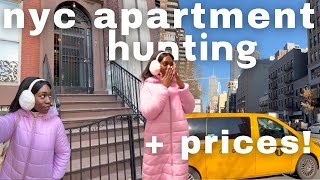 REALISTIC NYC APARTMENT HUNTING (tours + prices)! Touring 4 Manhattan apartments between $2800-$3000