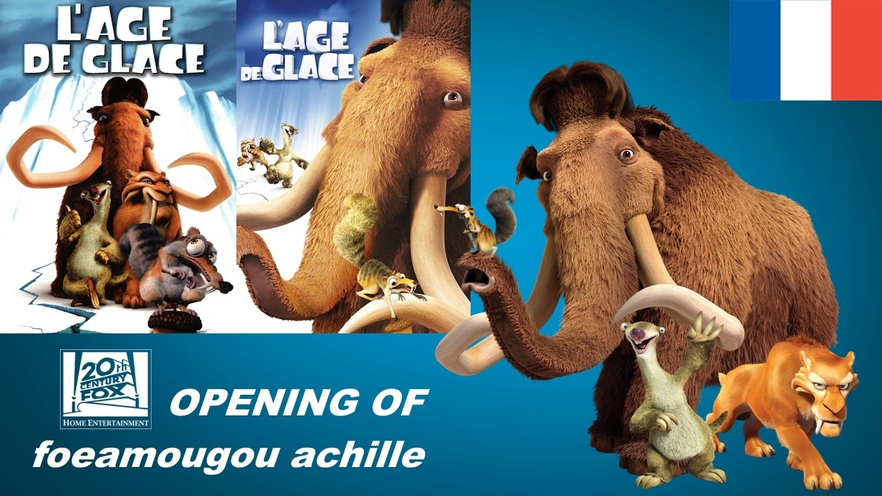 Opening To Ice Age (DVD, 2002/2003) (France)