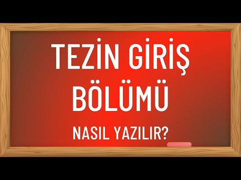 Video: Uygulamaya Giriş Nasıl Yazılır