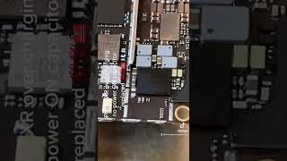 iPhone XR no power On over charging  capacitor replaced