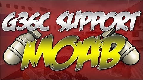 MW3 - Clutch Support MOAB w/ G36C + Heartbeat Sensor (Modern Warfare 3)