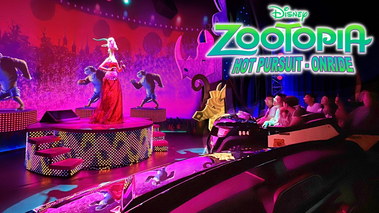Zootopia: Hot Pursuit - ONRIDE / POV - Shanghai Disneyland 2025