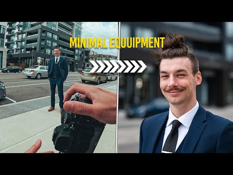HOW TO TAKE PROFESSIONAL HEADSHOTS WITH NO EQUIPMENT