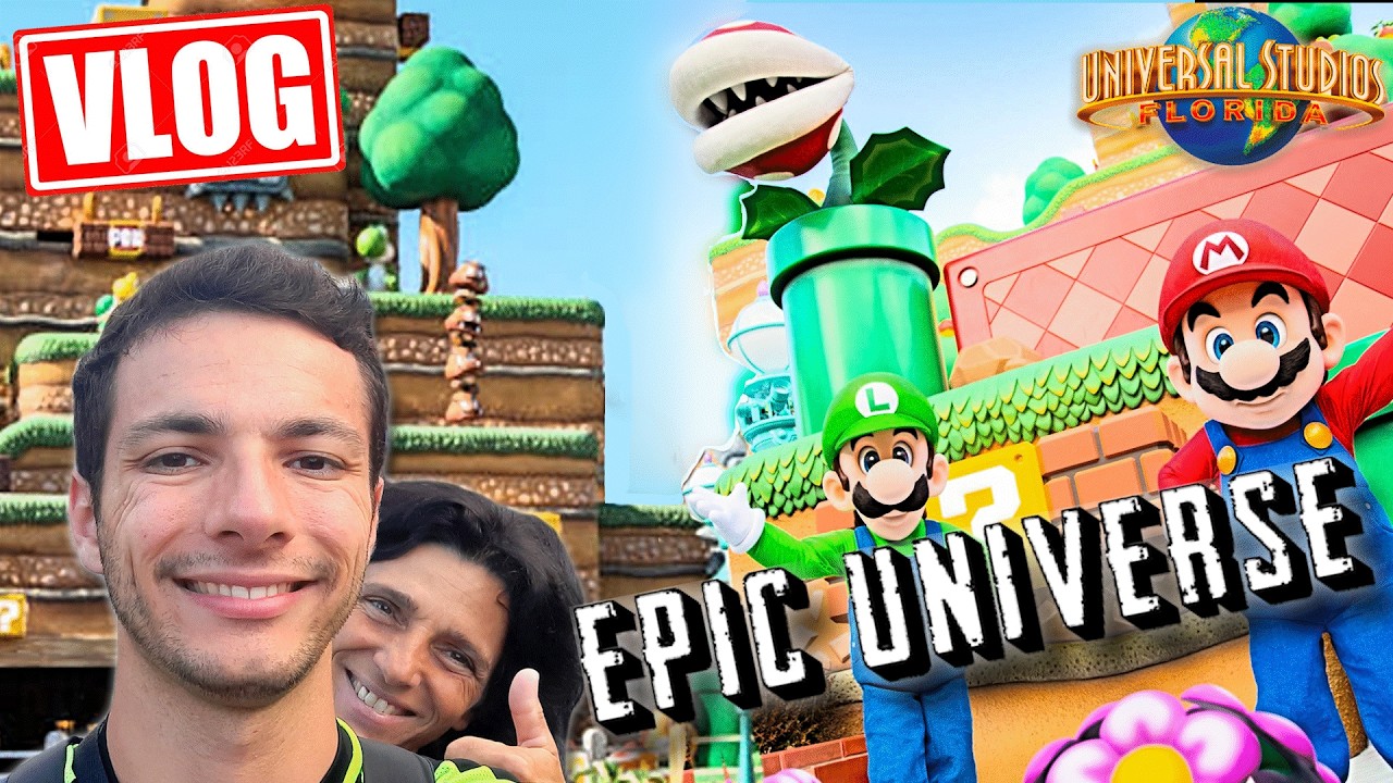 DÉCOUVERTE DU NOUVEAU PARC EPIC UNIVERSE ! Universal Studio Orlando [VLOG]