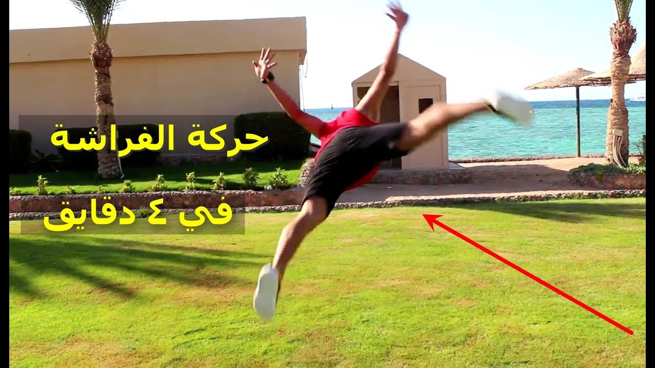 في 4 دقايق تعلم ركلة الفراشة في الكونغ فو بسهولة مع النسر Wushu butterfly in 4 minutes