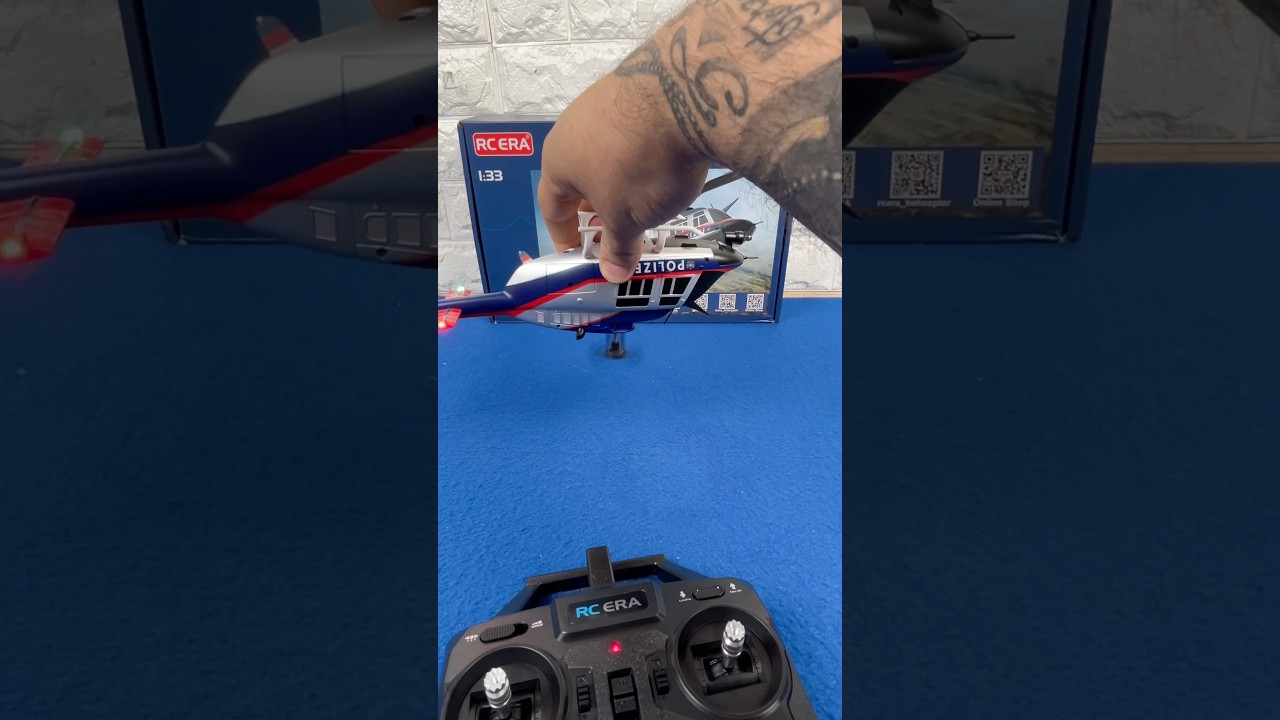 RC Helicopter Automatic shutdown system