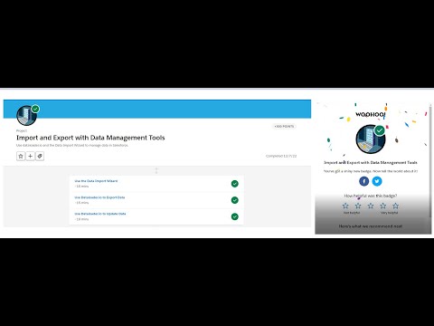 Use Dataloader.io to Export Data ||Import and Export with Data Management Tools Trailhead challenge